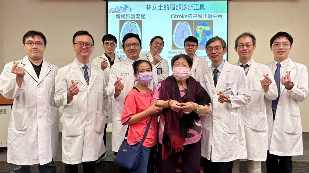 近八旬長者急性腦中風　中醫大附醫腦中風診斷平台精準搶救
